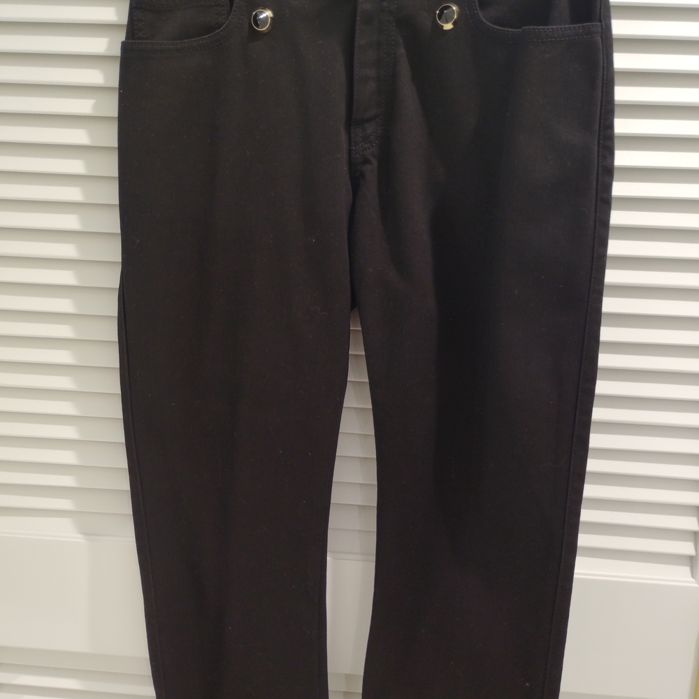 Fendi Women's Black Boot Cut Jeans